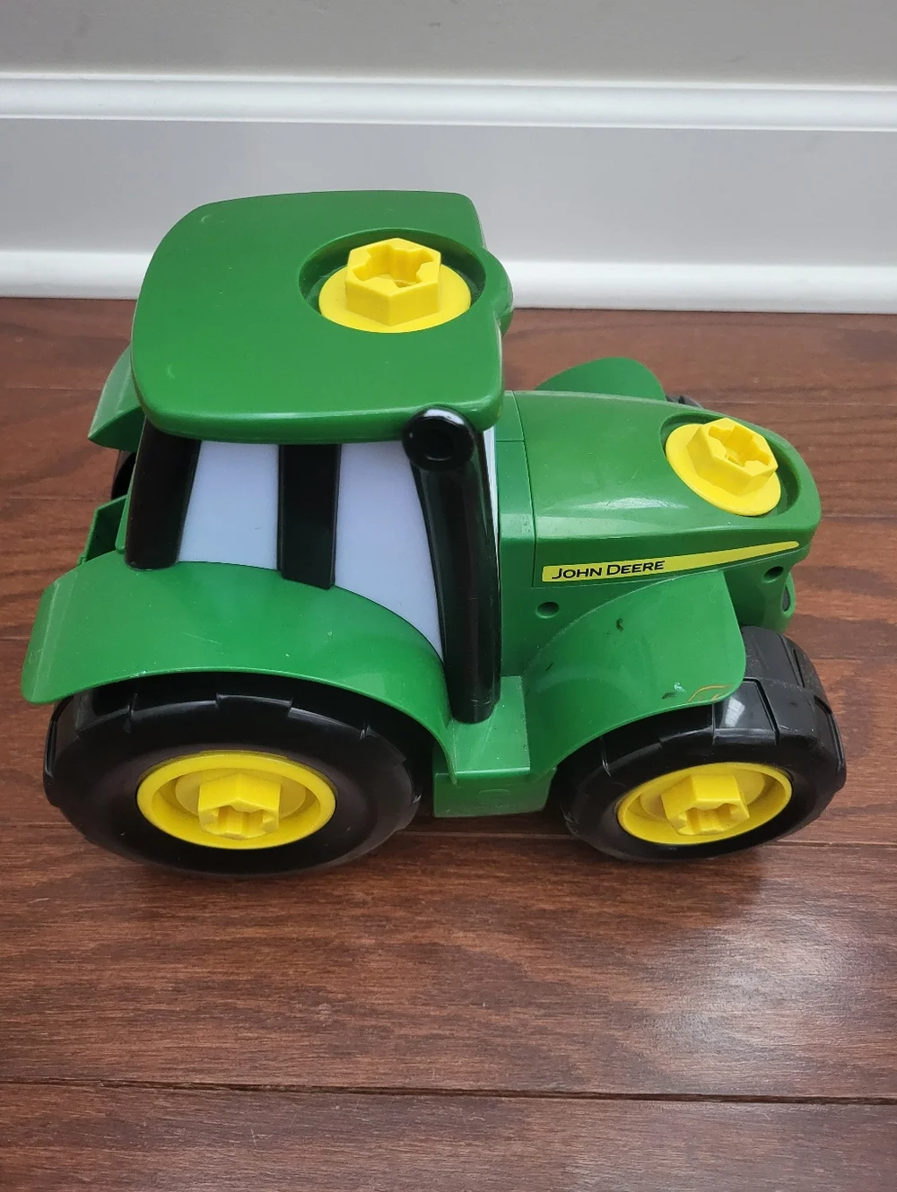 John Deere TOMY Build-a-Johnny Tractor Toy - No Drill Included